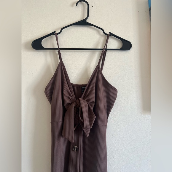 Shein Long Middle Slit Dress - Picture 2 of 4